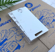 Cover for sublimation 2D plastic (PC) for Xiaomi Redmi Note 2 transparent (4051) - фото 2 - Blanks for sublimation