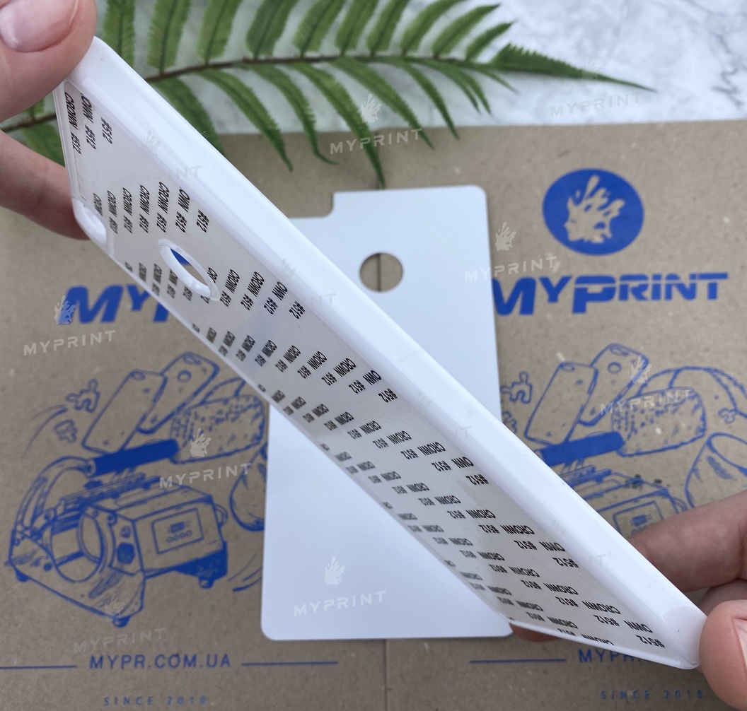 Cover for sublimation 2D plastic (PC) for Xiaomi MI MAX white (4053) - фото 3 Cover for sublimation 2D plastic (PC) for Xiaomi MI MAX white (4053) - фото 3 - Blanks for sublimation