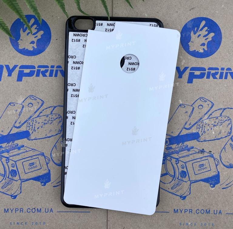 Cover for sublimation 2D plastic (PC) for Xiaomi MI MAX black (4054)  Cover for sublimation 2D plastic (PC) for Xiaomi MI MAX black (4054)