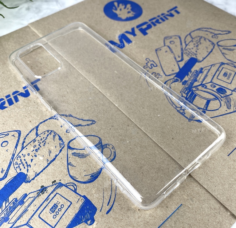 Чохол силіконовий для Samsung S20 Plus прозорий (6150) 