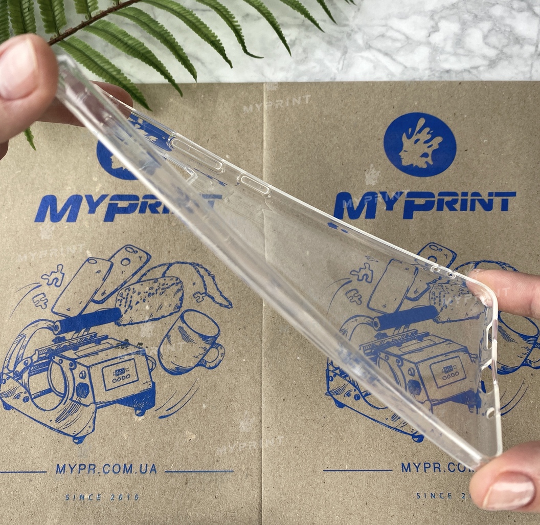 Чохол силіконовий для Samsung S20 Plus прозорий (6150) - фото 3 Чохол силіконовий для Samsung S20 Plus прозорий (6150) - фото 3 - Чохли для УФ друку