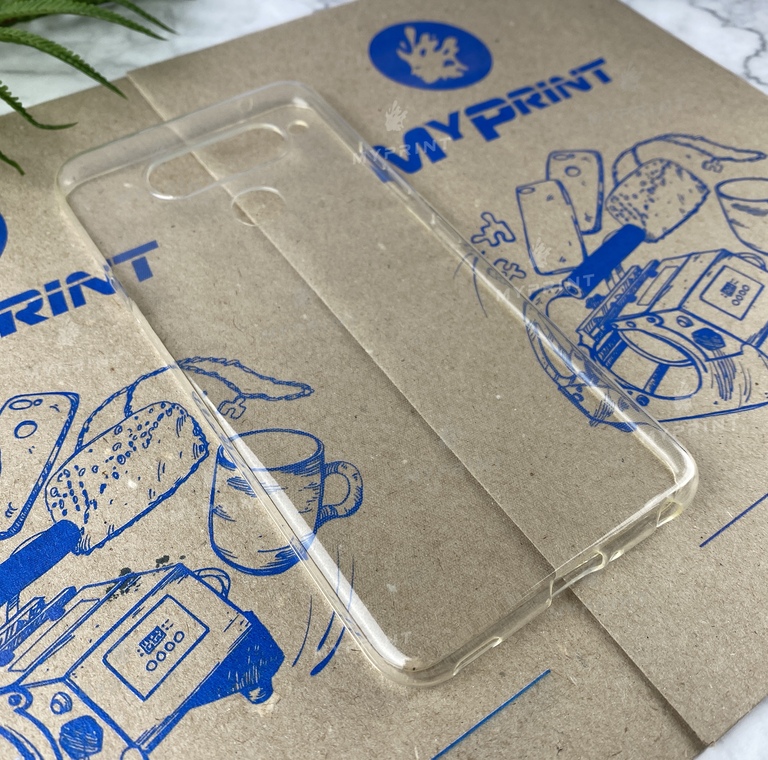 Чохол силіконовий для LG V40 прозорий (6155) 