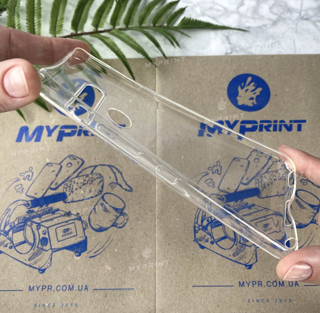 Silicone cover for LG G8 transparent (6154) - фото 3 Silicone cover for LG G8 transparent (6154) - фото 3 - Covers for UV printing