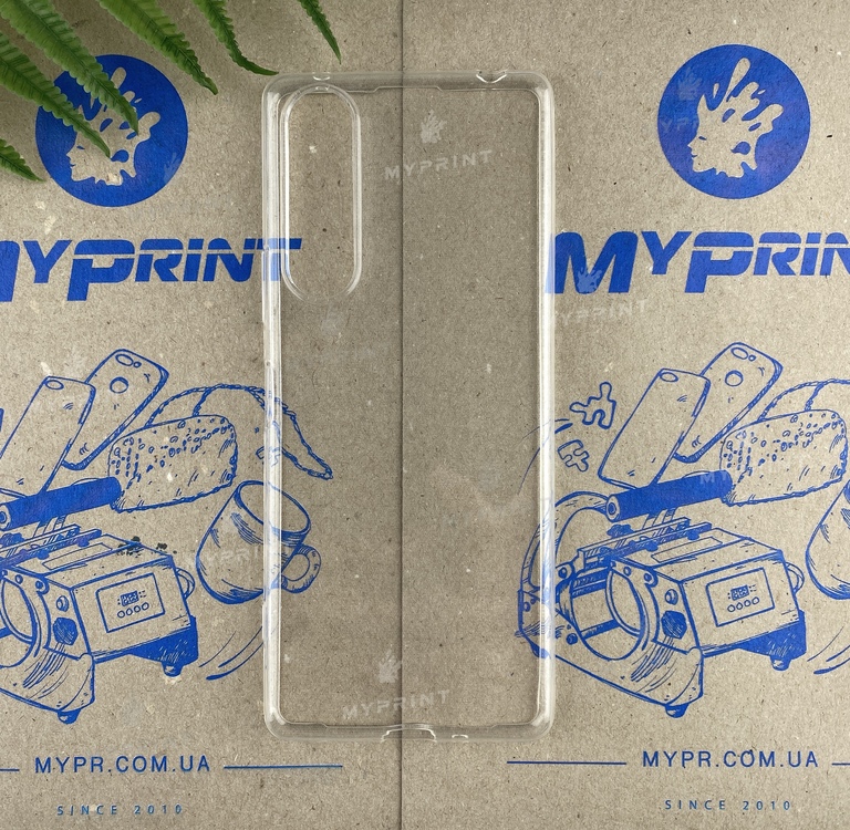 Чохол силіконовий для Sony Xperia 1 II прозорий (6156)  Чохол силіконовий для Sony Xperia 1 II прозорий (6156)