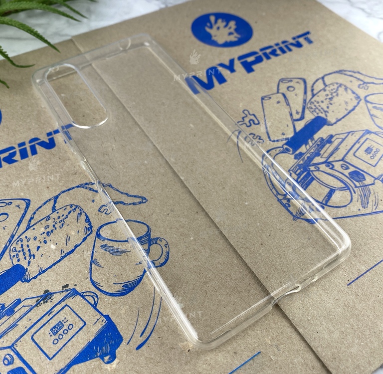 Чохол силіконовий для Sony Xperia 1 II прозорий (6156)  Чохол силіконовий для Sony Xperia 1 II прозорий (6156)