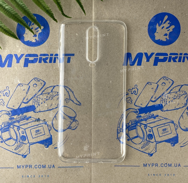 Чохол силіконовий для Xiaomi Poco X2 / K30 прозорий (6158) 