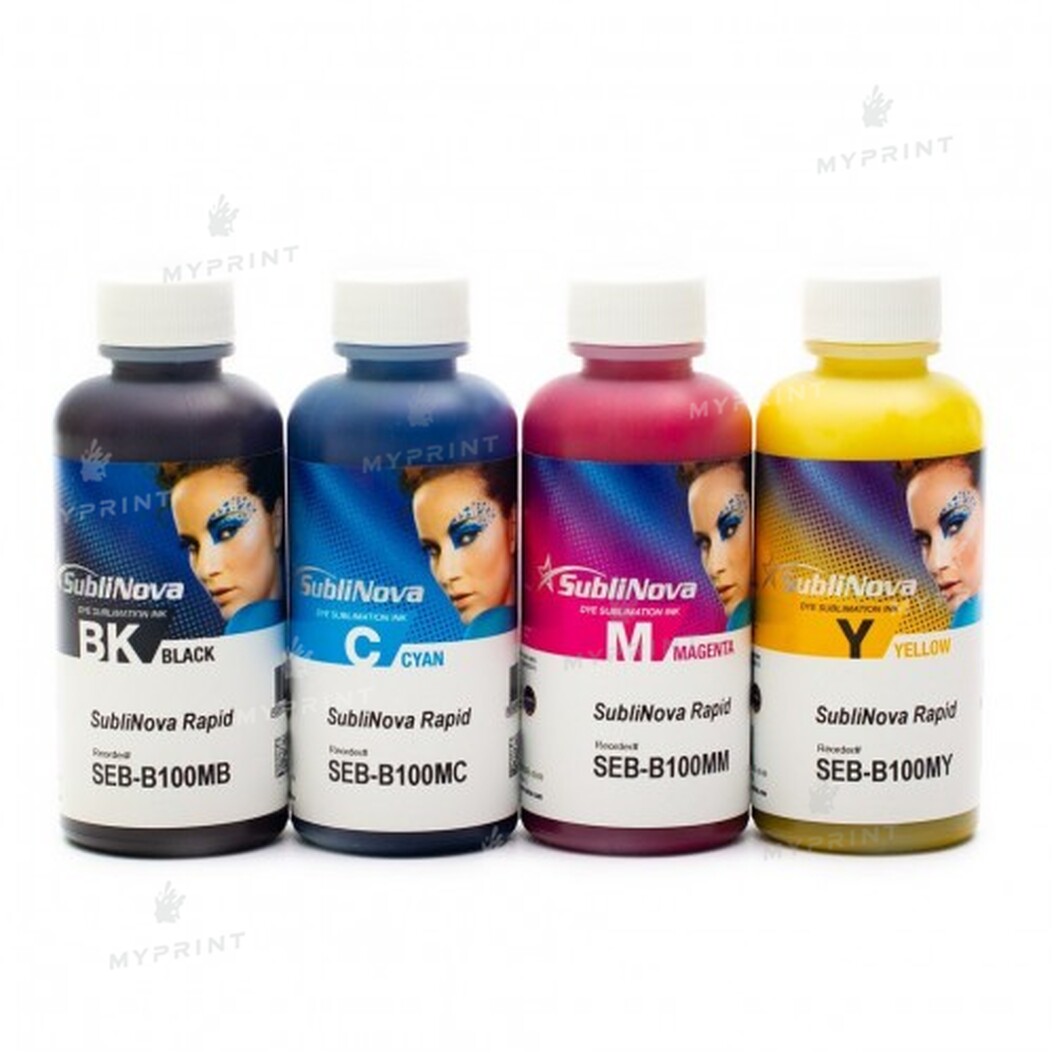 Sublimation ink set RAPID SEB InkTec for Epson Piezo (4*100 ml) (6166) - фото 1 Sublimation ink set RAPID SEB InkTec for Epson Piezo (4*100 ml) (6166) - фото 1 - Consumables for printing