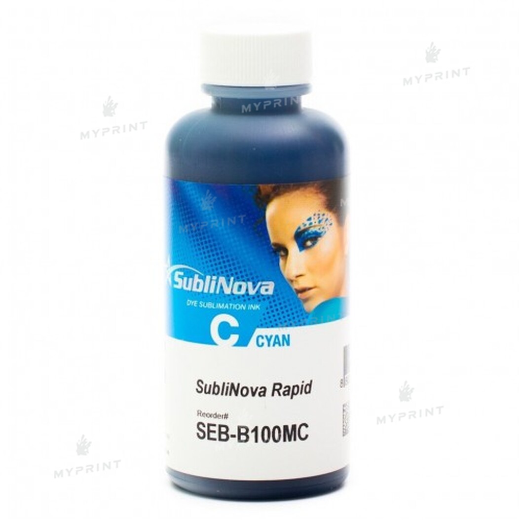 Cублімаційні чорнила RAPID SEB InkTec для Epson Piezo (100 мл) cyan (6172) - фото 1 Cублімаційні чорнила RAPID SEB InkTec для Epson Piezo (100 мл) cyan (6172) - фото 1 - Витратні матеріали для друку