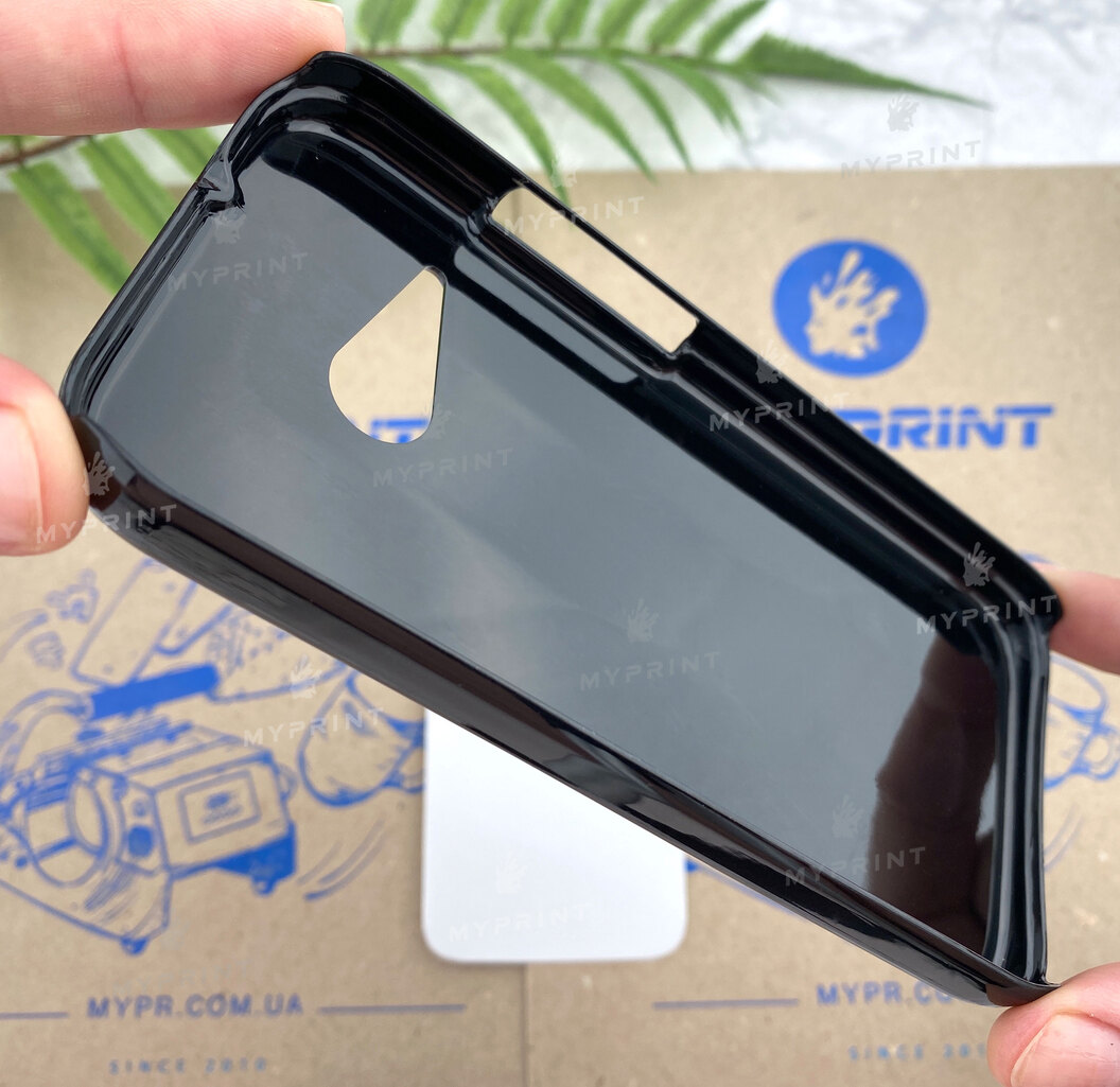 Чехол для сублимации 2D пластиковый (PC) для HTC One M8 mini черный (3146) - фото 4 Чехол для сублимации 2D пластиковый (PC) для HTC One M8 mini черный (3146) - фото 4 - Заготовки для сублимации
