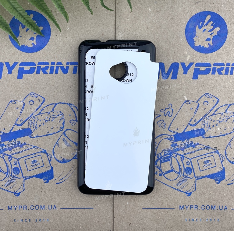 Cover for sublimation 2D plastic (PC) for HTC One M7 black (3154)  Cover for sublimation 2D plastic (PC) for HTC One M7 black (3154)