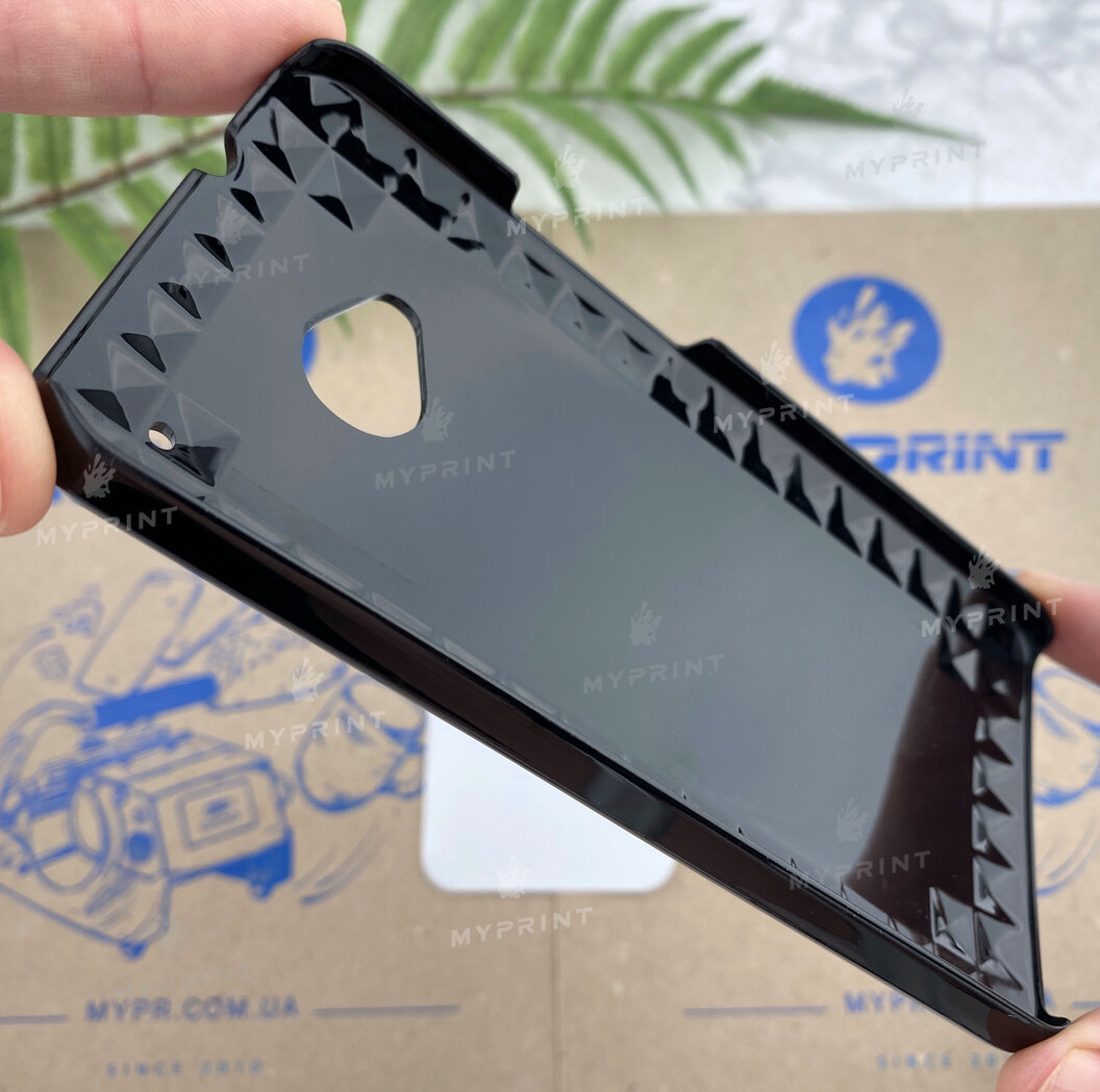 Чохол для сублімації 2D пластиковий (PC) для HTC One M7 чорний (3154) - фото 4 Чохол для сублімації 2D пластиковий (PC) для HTC One M7 чорний (3154) - фото 4 - Заготовки для сублімації
