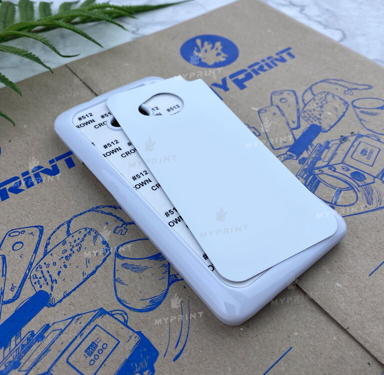 Cover for sublimation 2D plastic (PC) for HTC One M7 white (3155)  Cover for sublimation 2D plastic (PC) for HTC One M7 white (3155)