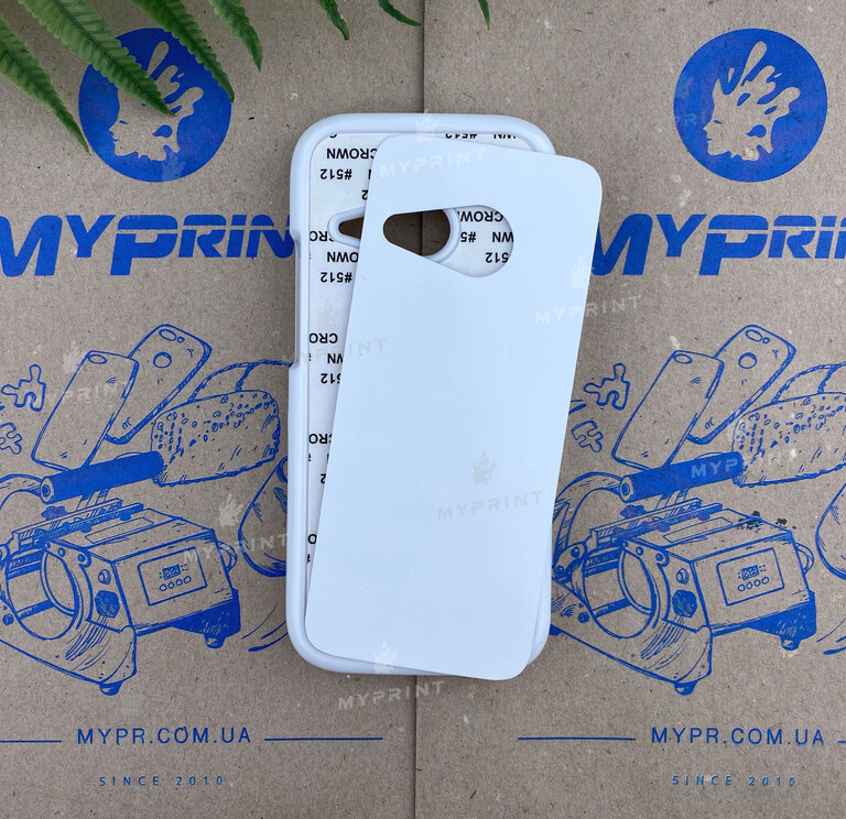 Чохол для сублімації 2D пластиковий (PC) для HTC One M8 mini білий (3147) 