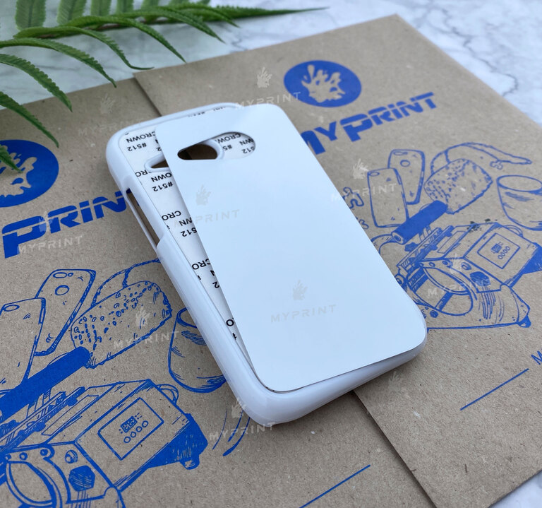 Чохол для сублімації 2D пластиковий (PC) для HTC One M8 mini білий (3147) 