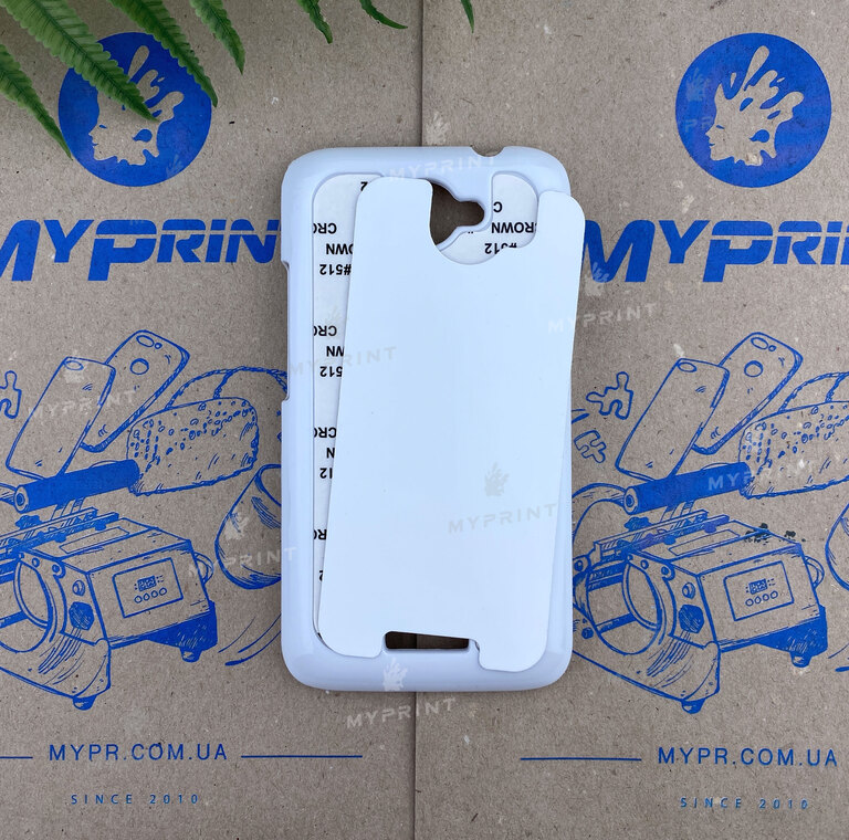 Cover for sublimation 2D plastic (PC) for HTC One X white (3159)  Cover for sublimation 2D plastic (PC) for HTC One X white (3159)