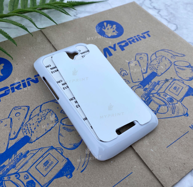 Cover for sublimation 2D plastic (PC) for HTC One X white (3159)  Cover for sublimation 2D plastic (PC) for HTC One X white (3159)