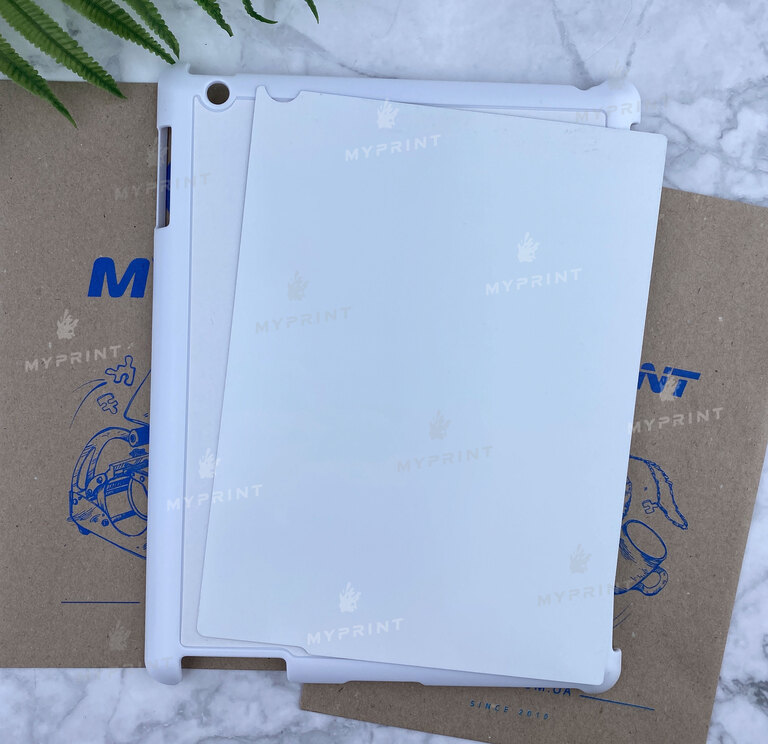 Cover for sublimation 2D plastic (PC) for iPad 2/3/4 white (3103)  Cover for sublimation 2D plastic (PC) for iPad 2/3/4 white (3103)