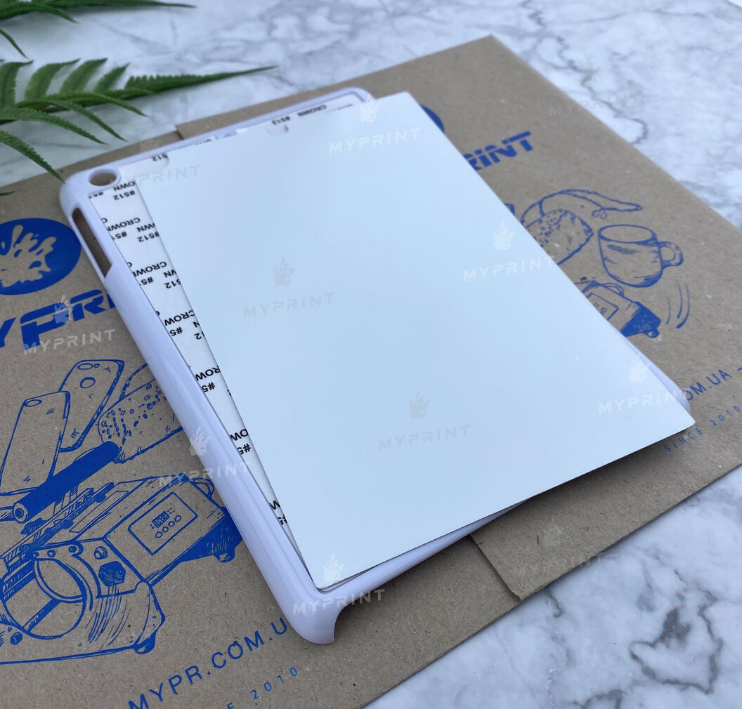 Cover for sublimation 2D plastic (PC) for iPad mini 1/2/3 white (3107) - фото 2 Cover for sublimation 2D plastic (PC) for iPad mini 1/2/3 white (3107) - фото 2 - Blanks for sublimation