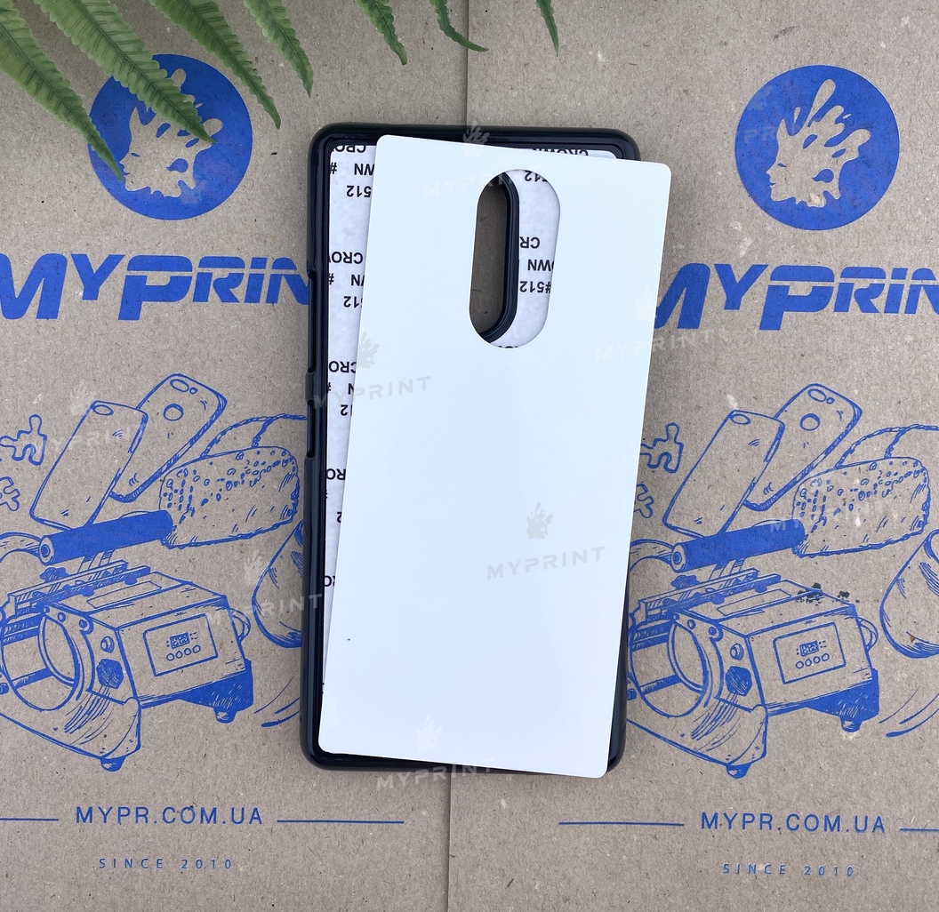 Чохол для сублімації 2D пластиковий (PC) для Lenovo K6 Note чорний (2423) - фото 1 Чохол для сублімації 2D пластиковий (PC) для Lenovo K6 Note чорний (2423) - фото 1 - Заготовки для сублімації