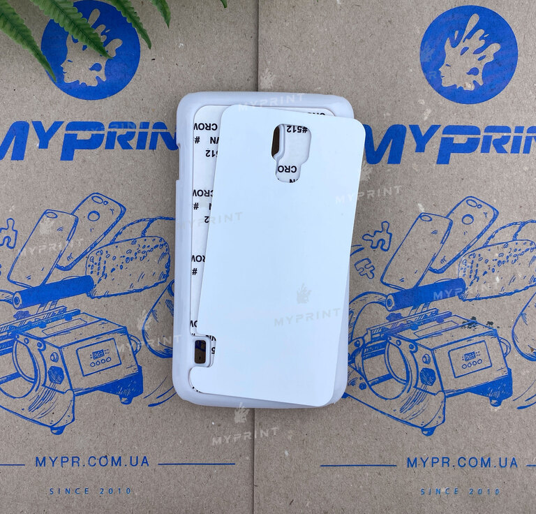 Чохол для сублімації 2D пластиковий (PC) для LG Optimus L7 II P713 білий (3195) 