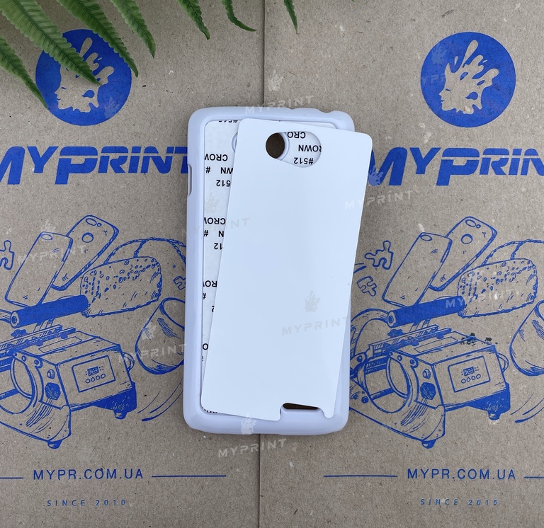 Чохол для сублімації 2D пластиковий (PC) для LG Optimus L90 D405 білий (3206)  Чохол для сублімації 2D пластиковий (PC) для LG Optimus L90 D405 білий (3206)