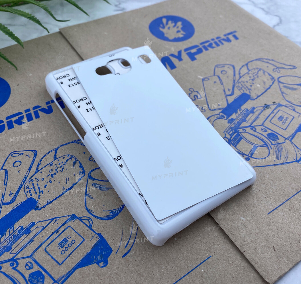 Cover for sublimation 2D plastic (PC) for Xiaomi Redmi 2 white (4045) - фото 2 Cover for sublimation 2D plastic (PC) for Xiaomi Redmi 2 white (4045) - фото 2 - Blanks for sublimation