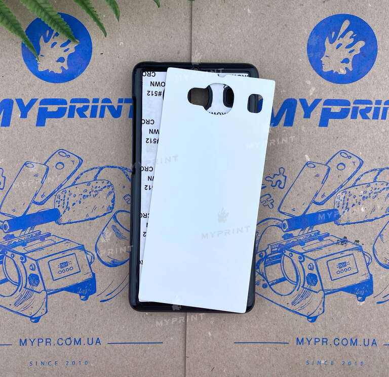 Чехол для сублимации 2D пластиковый (PC) для Xiaomi Redmi 2 черный (4046) 