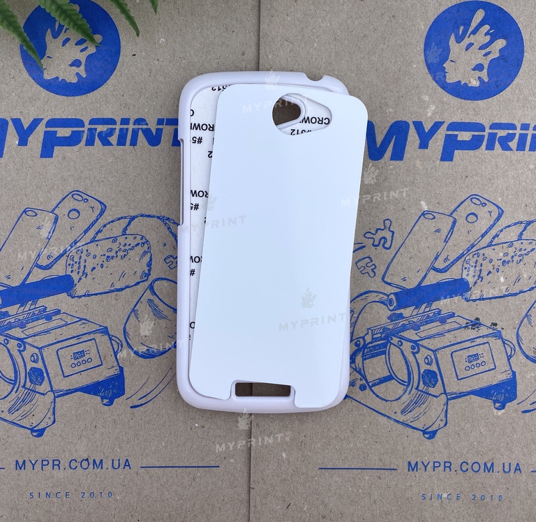 Cover for sublimation 2D plastic (PC) for HTC One S white (3151)  Cover for sublimation 2D plastic (PC) for HTC One S white (3151)