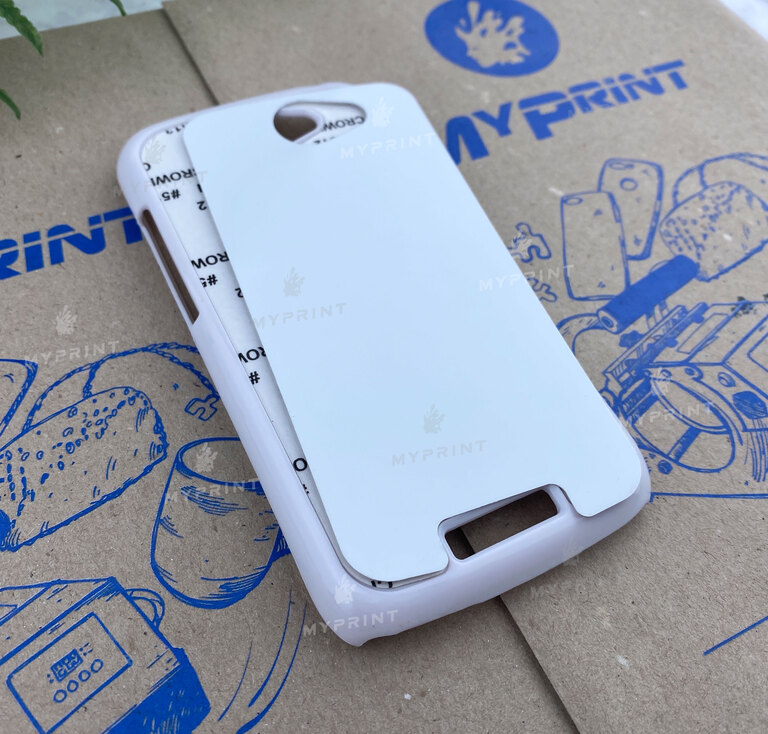 Cover for sublimation 2D plastic (PC) for HTC One S white (3151)  Cover for sublimation 2D plastic (PC) for HTC One S white (3151)