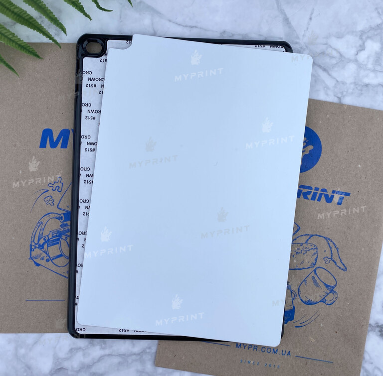 Cover for sublimation 2D plastic (PC) for iPad Air 2 black (3094)  Cover for sublimation 2D plastic (PC) for iPad Air 2 black (3094)