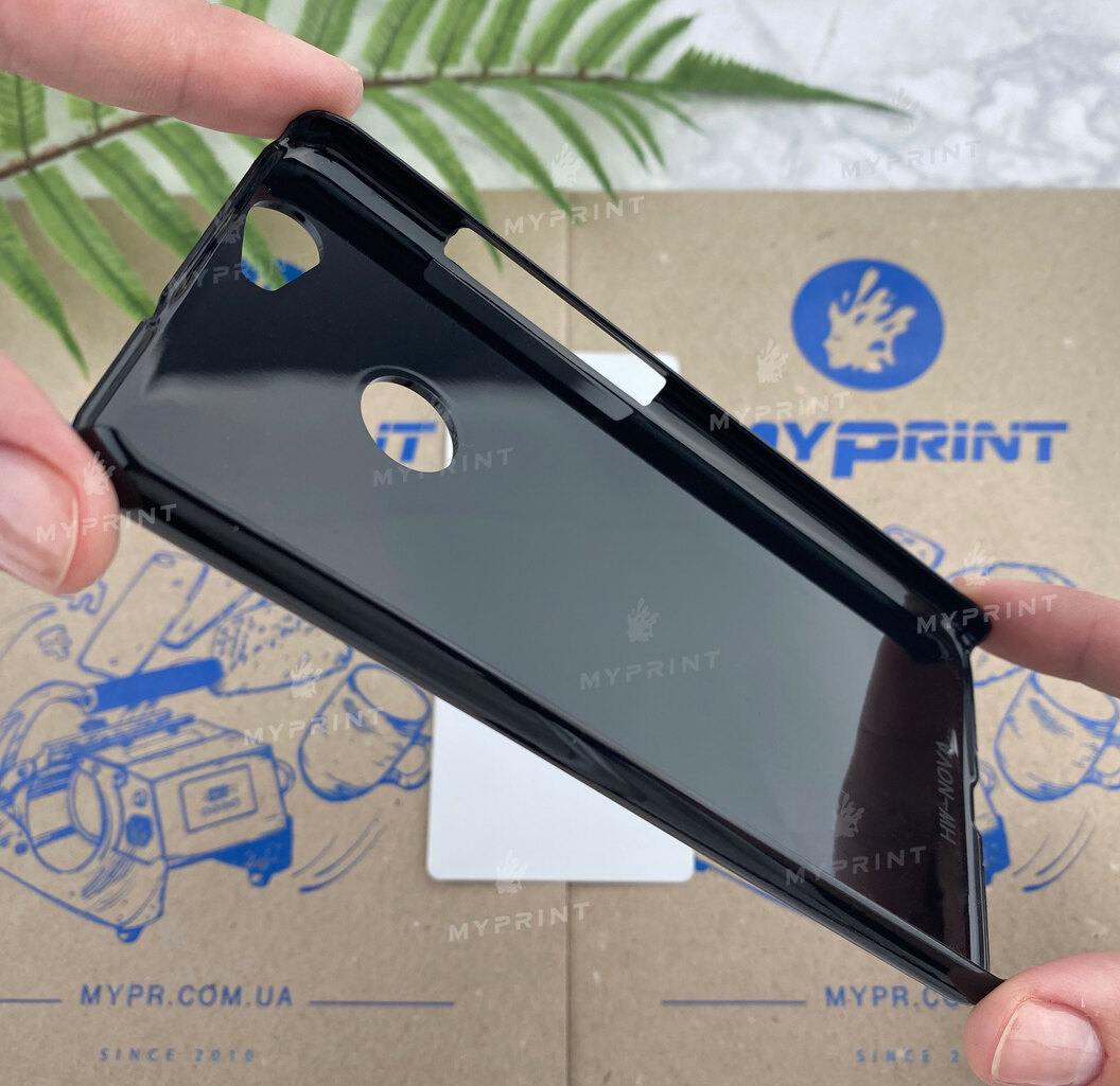 Чехол для сублимации 2D пластиковый (PC) для Huawei Nova черный (2411) - фото 4 Чехол для сублимации 2D пластиковый (PC) для Huawei Nova черный (2411) - фото 4 - Заготовки для сублимации