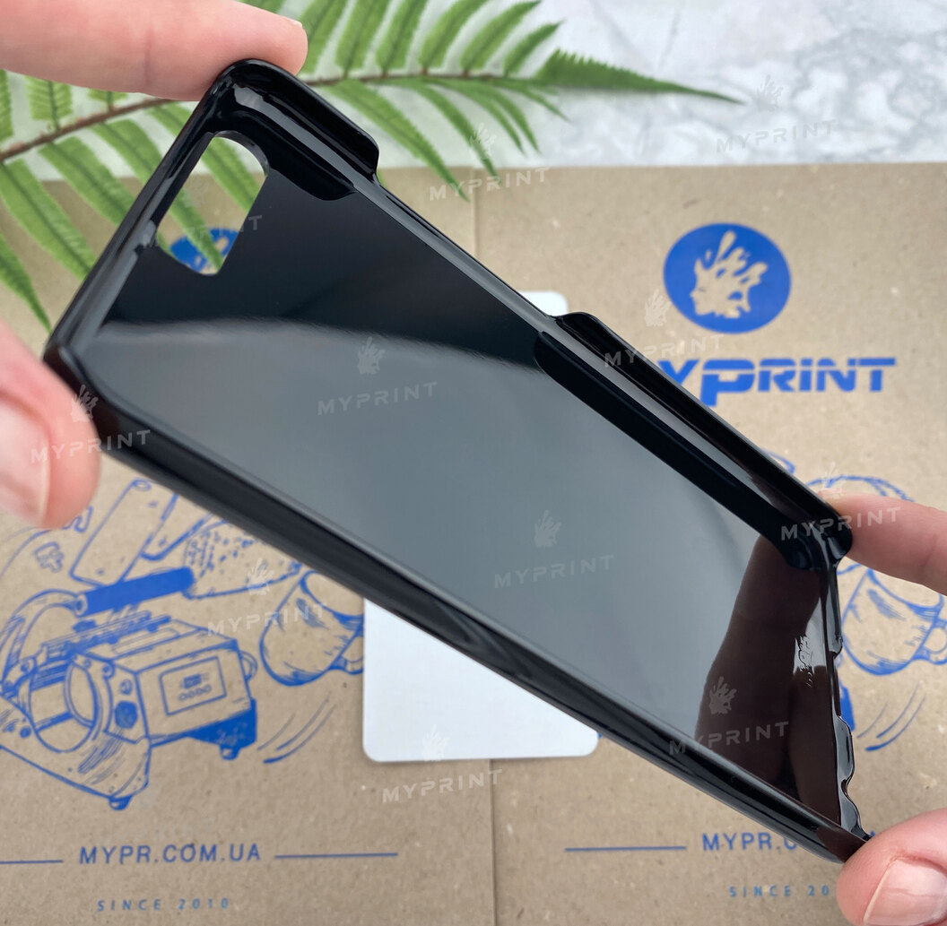 Чохол для сублімації 2D пластиковий (PC) для Huawei P10 чорний (2415) - фото 4 Чохол для сублімації 2D пластиковий (PC) для Huawei P10 чорний (2415) - фото 4 - Заготовки для сублімації