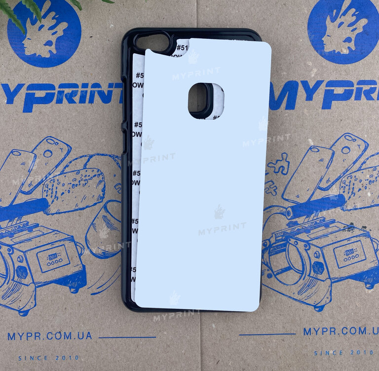 Cover for sublimation 2D plastic (PC) for Huawei P10 Lite black (2417)  Cover for sublimation 2D plastic (PC) for Huawei P10 Lite black (2417)