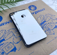 Чохол для сублімації 2D пластиковий (PC) для Huawei P8 Lite 2017 чорний (2418) - фото 2 - Заготовки для сублімації