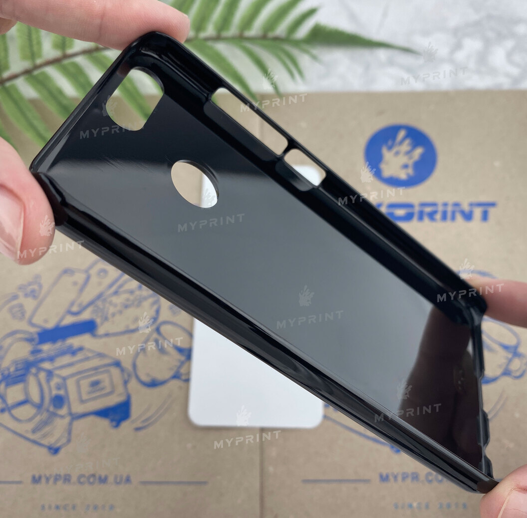 Cover for sublimation 2D plastic (PC) for Huawei Nova 2 black (2421) - фото 4 Cover for sublimation 2D plastic (PC) for Huawei Nova 2 black (2421) - фото 4 - Blanks for sublimation