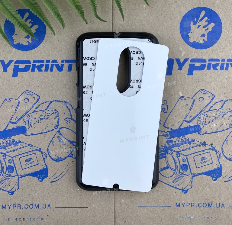 Чохол для сублімації 2D пластиковий (PC) для Motorola Moto X2 чорний (3247) 