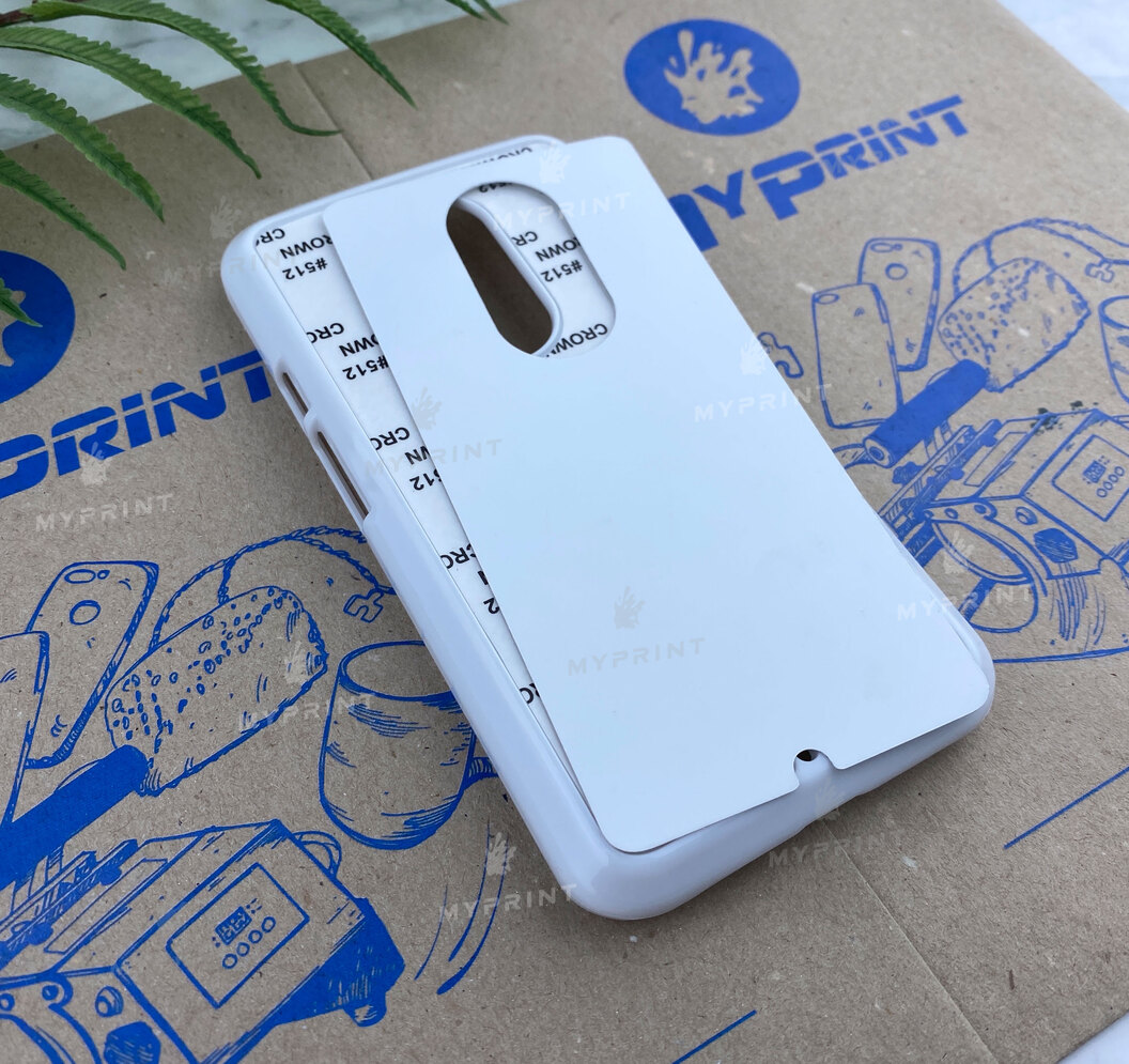 Cover for sublimation 2D plastic (PC) for Motorola Moto X2 white (3248) - фото 2 Cover for sublimation 2D plastic (PC) for Motorola Moto X2 white (3248) - фото 2 - Blanks for sublimation