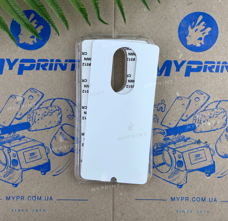 Чохол для сублімації 2D пластиковий (PC) для Motorola Moto X2 прозорий (3249) 