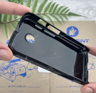 Cover for sublimation 2D plastic (PC) for Motorola Moto E black (3254) - фото 3 Cover for sublimation 2D plastic (PC) for Motorola Moto E black (3254) - фото 3 - Blanks for sublimation