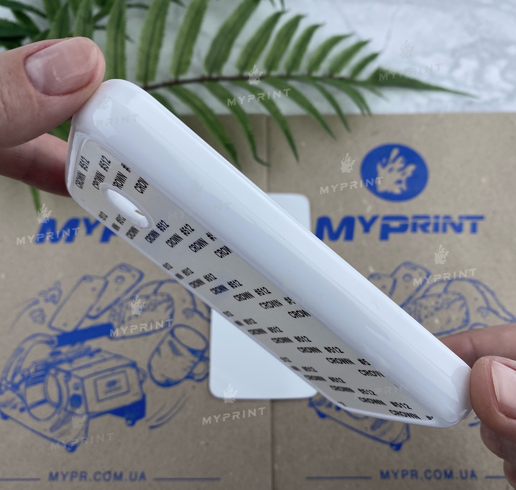 Cover for sublimation 2D plastic (PC) for Motorola Moto E white (3255) - фото 3 Cover for sublimation 2D plastic (PC) for Motorola Moto E white (3255) - фото 3 - Blanks for sublimation