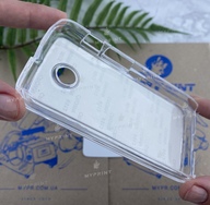 Чохол для сублімації 2D пластиковий (PC) для Motorola Moto E прозорий (3256) - фото 4 Чохол для сублімації 2D пластиковий (PC) для Motorola Moto E прозорий (3256) - фото 4 - Заготовки для сублімації