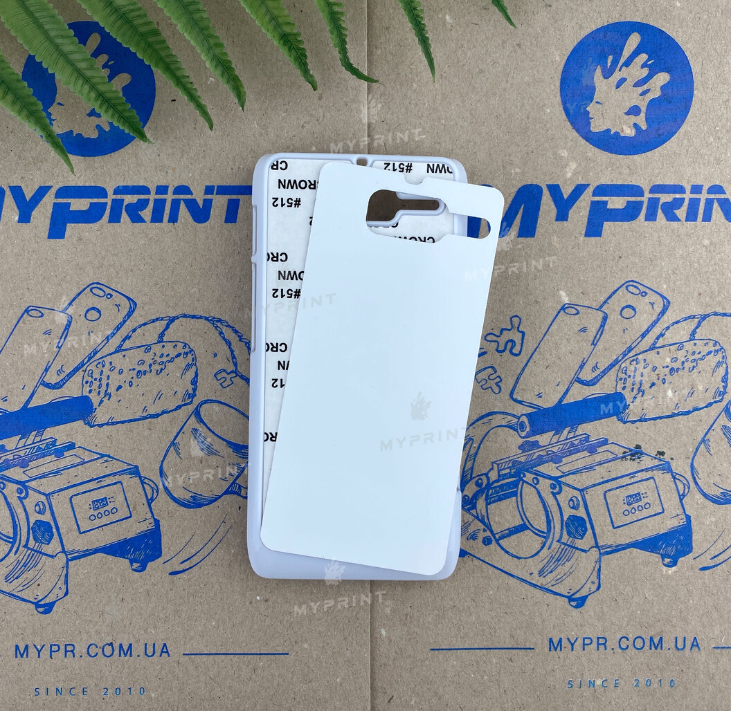 Чохол для сублімації 2D пластиковий (PC) для Motorola RAZR D3 білий (3263) - фото 1 - Заготовки для сублімації