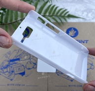 Чохол для сублімації 2D пластиковий (PC) для Motorola RAZR D3 білий (3263) - фото 4 - Заготовки для сублімації