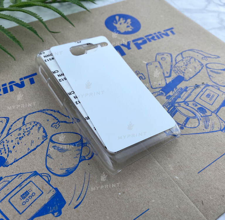 Чохол для сублімації 2D пластиковий (PC) для Motorola RAZR D3 прозорий (3264) 