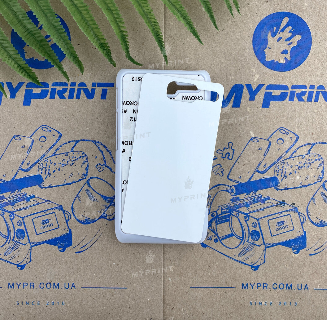 Чохол для сублімації 2D пластиковий (PC) для Motorola RAZR D1 білий (3271) - фото 1 - Заготовки для сублімації