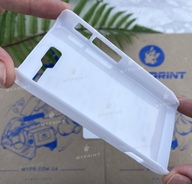 Чохол для сублімації 2D пластиковий (PC) для Motorola RAZR D1 білий (3271) - фото 4 - Заготовки для сублімації