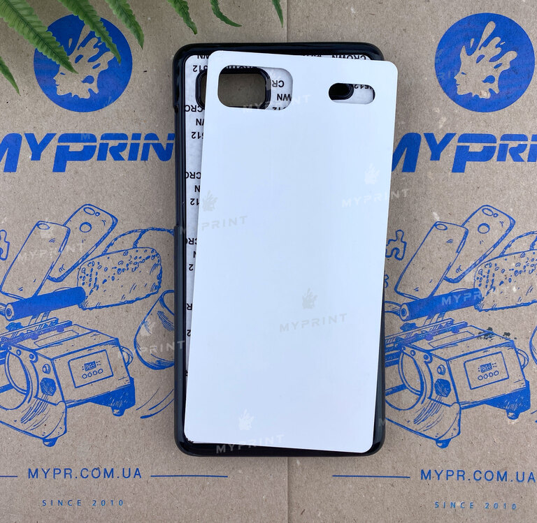 Чехол для сублимации 2D пластиковый (PC) для Lenovo IdeaPhone A708T черный (3190) 