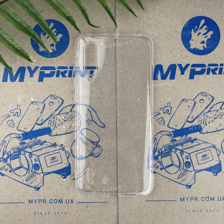 Чохол силіконовий для Xiaomi MI9 Lite / MI CC9 прозорий (5666) 
