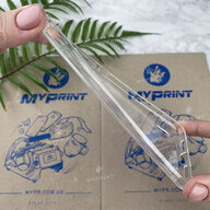 Чохол силіконовий для Xiaomi MI9 Lite / MI CC9 прозорий (5666) - фото 3 - Чохли для УФ друку