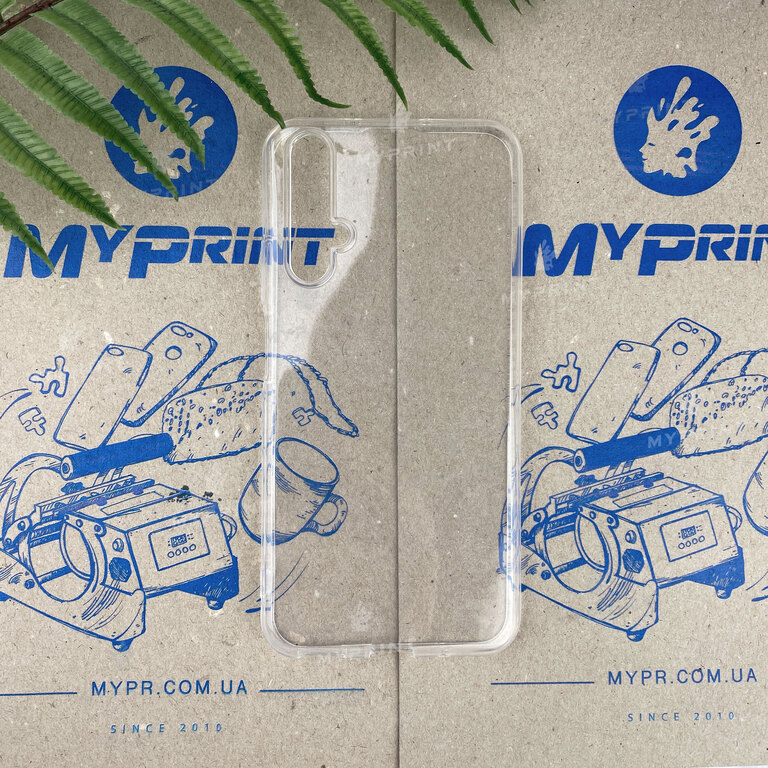 Чохол силіконовий для Huawei Nova 5T прозорий (6181) 
